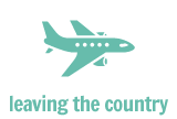 leaving the country